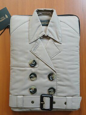 London Fog Jeremy Scott Trenchcoat Laptop Sleeve